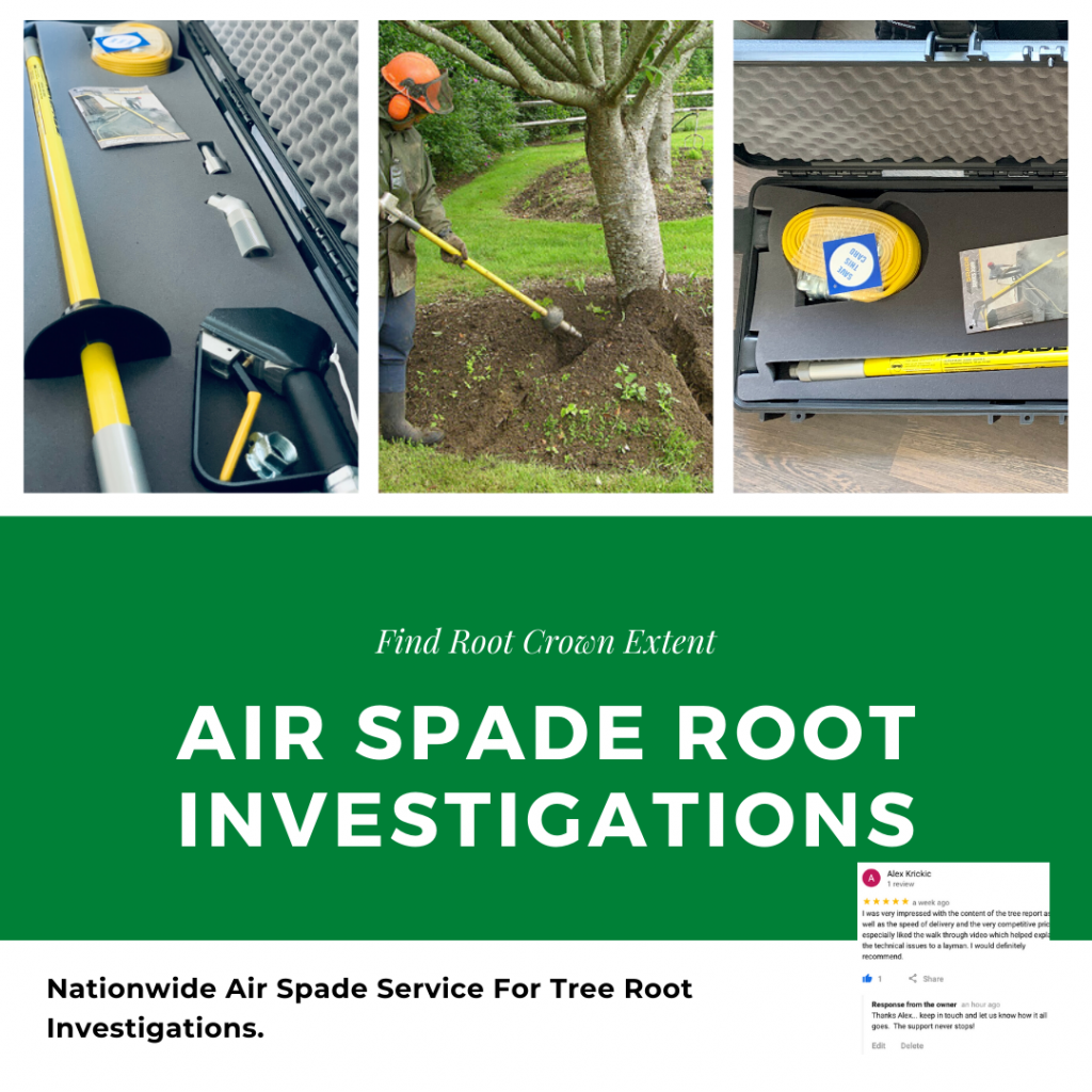 Air Spade Vertical Mulching Tree Surveys